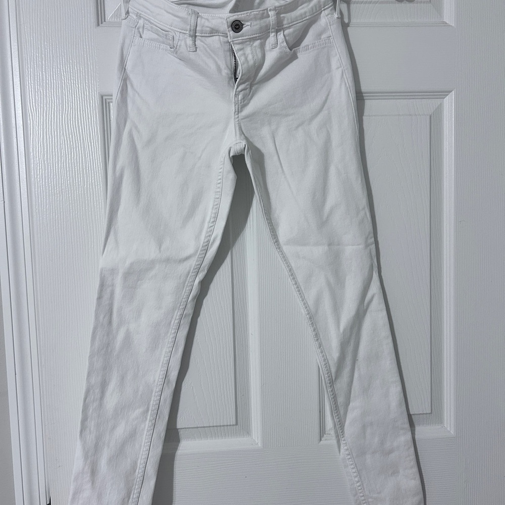Hollister Women's Skinny Jeans - White